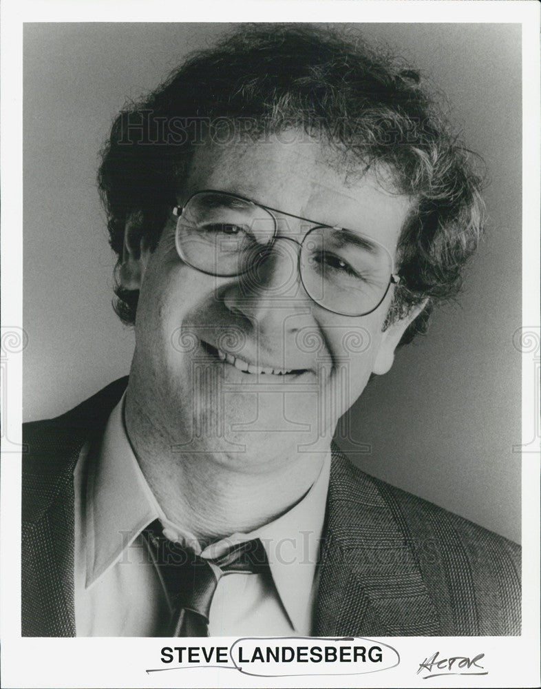 Press Photo Actor Steve Landsberg - Historic Images