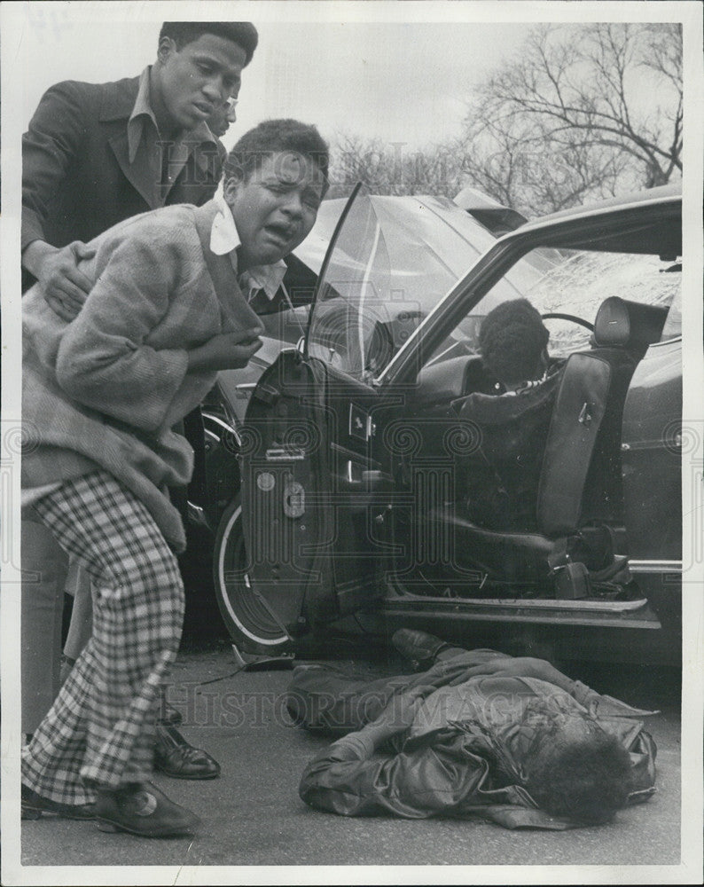 1969 Press Photo injured head-on crash three auto Jean Williams Austin Haskins - Historic Images