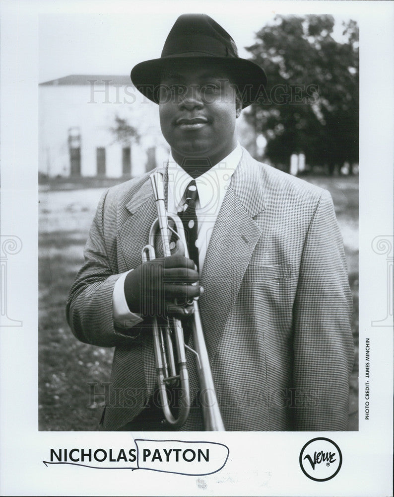 Press Photo Nicholas Payton Jazz Trumpeter Musician - Historic Images