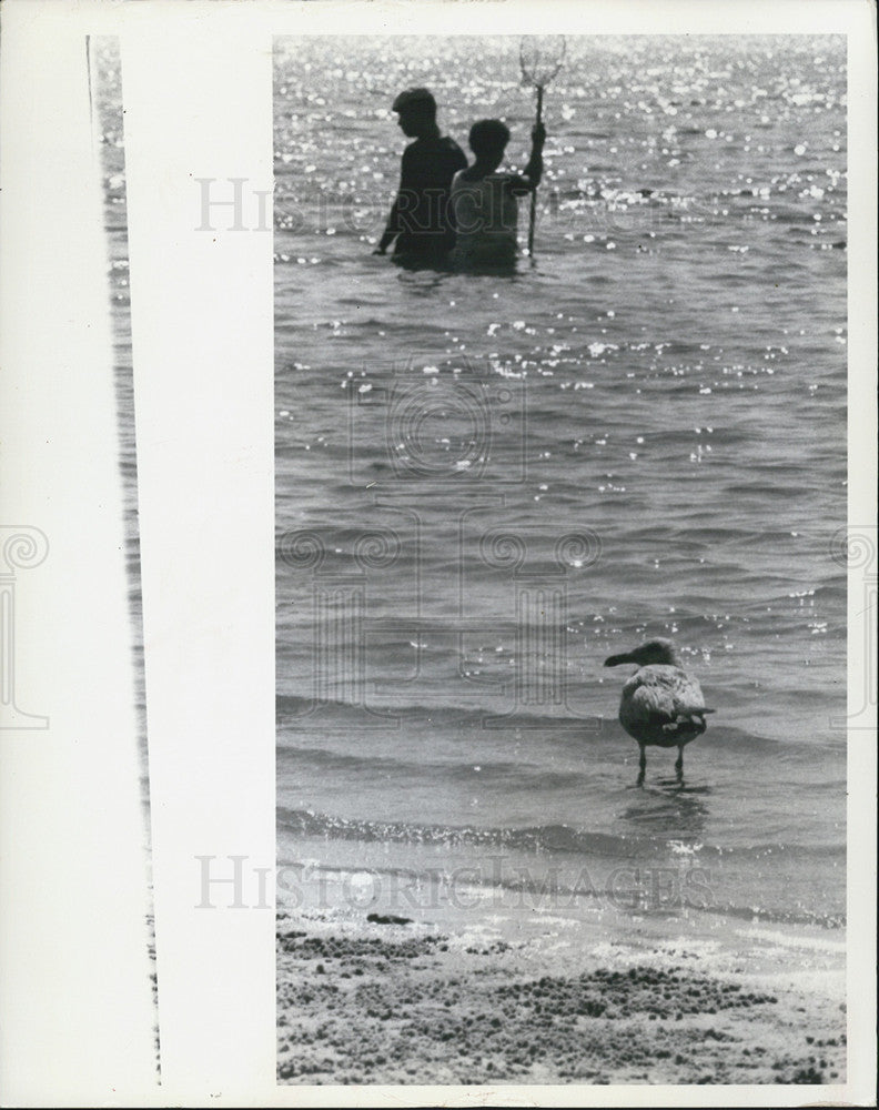 1972 Press Photo Beach - Historic Images