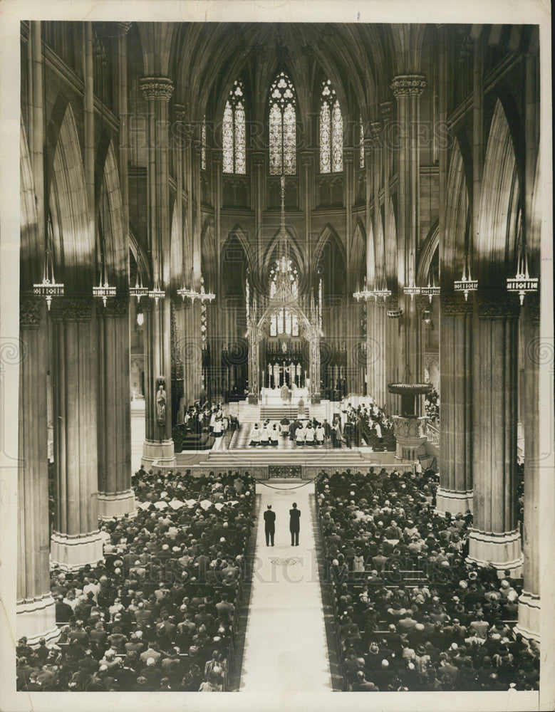 1965 Press Photo Mass at St. Patrick&#39;s Cathedral. - Historic Images