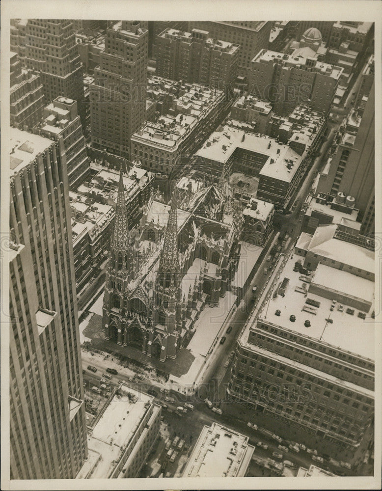 1939 Press Photo Sky High view of New York City. - Historic Images