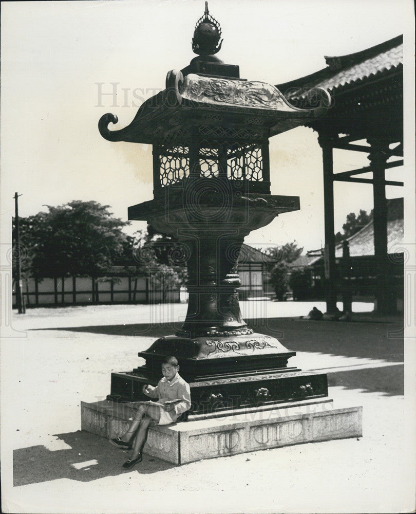 Press Photo Higashi-Honganji Temple Japan Buddhism - Historic Images