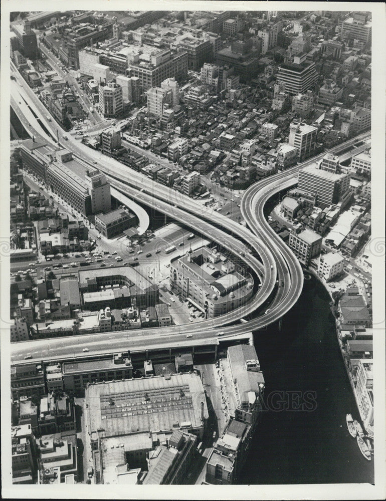 1965 Press Photo Tokyo New Constructed Roads - Historic Images