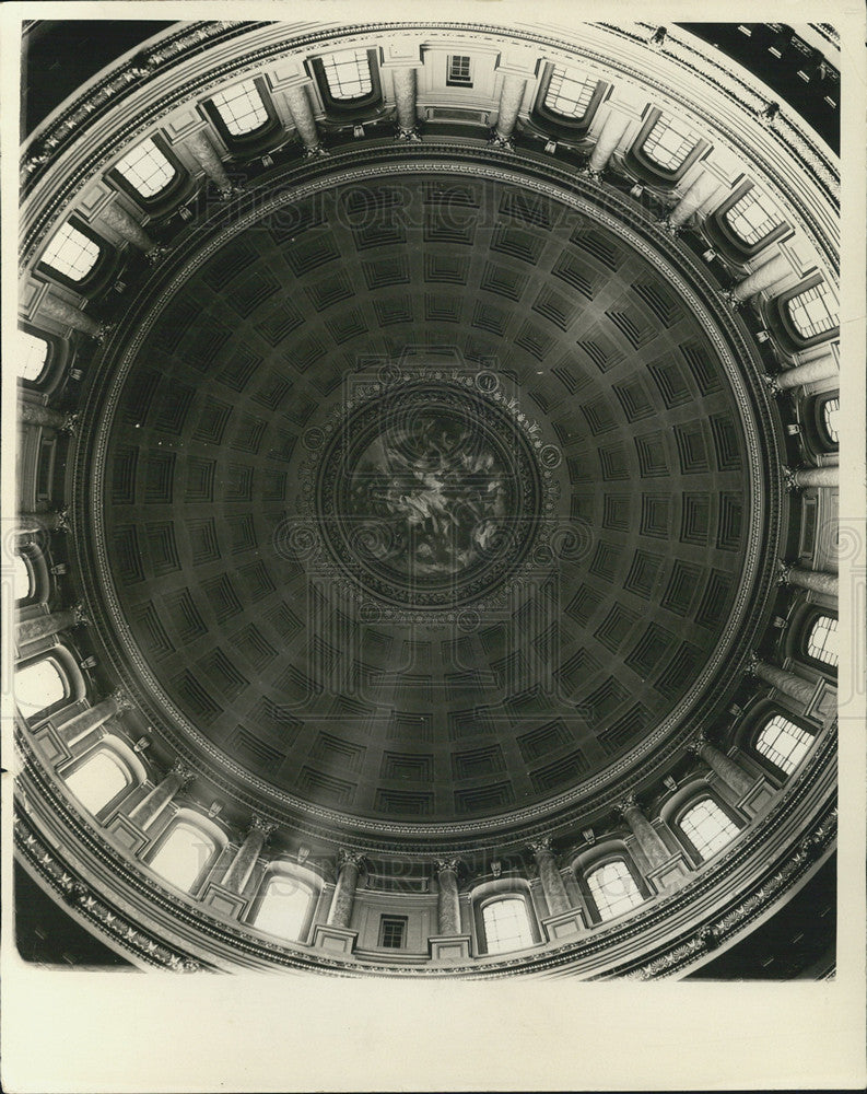 1939 Press Photo Looking From the Floor of State Capital Building - Historic Images