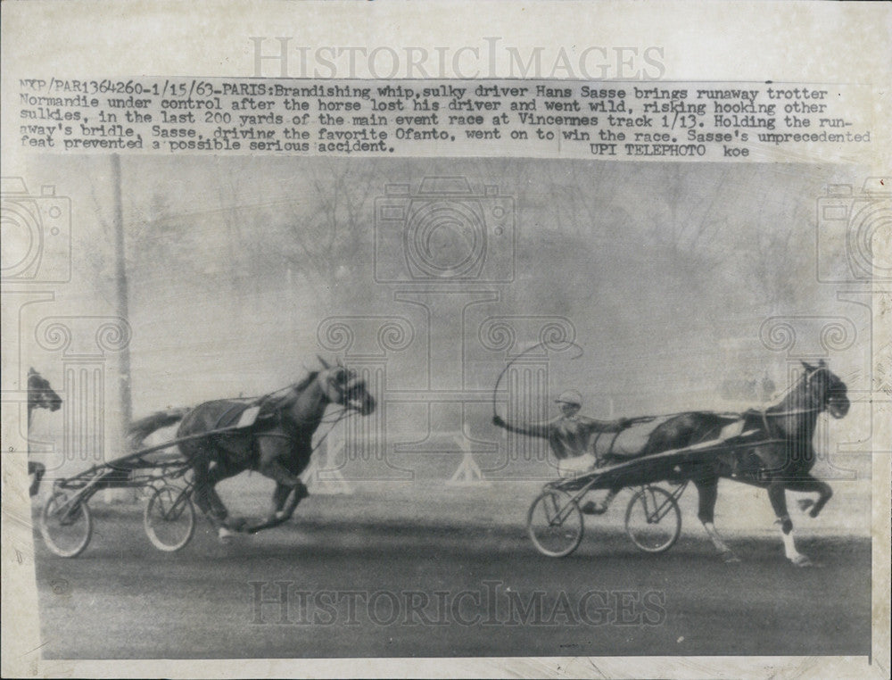 1963 Press Photo France Sports - Historic Images