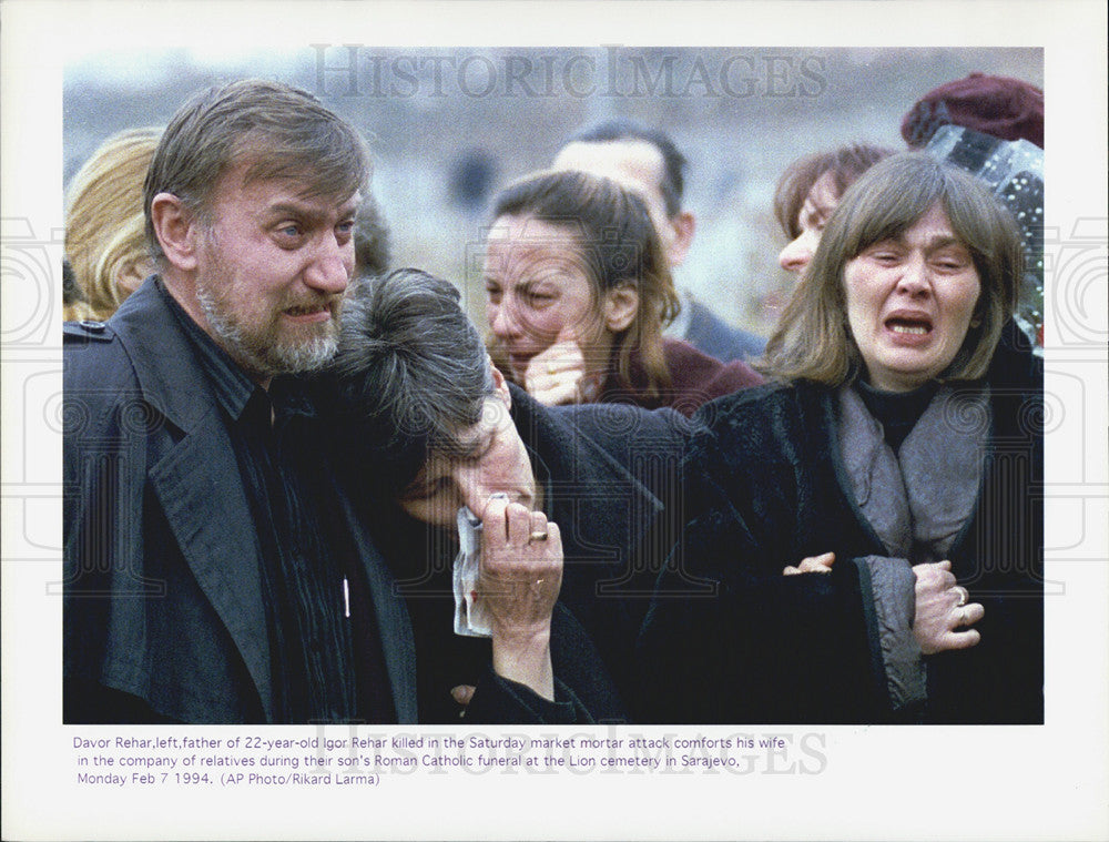 1994 Press Photo Civil War, Yugoslavia - Historic Images