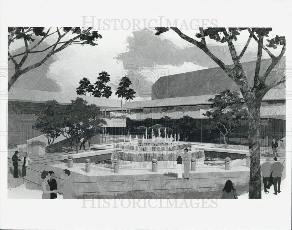 Press Photo The Tampa Bay Performing Arts Center in Fla - Historic Images