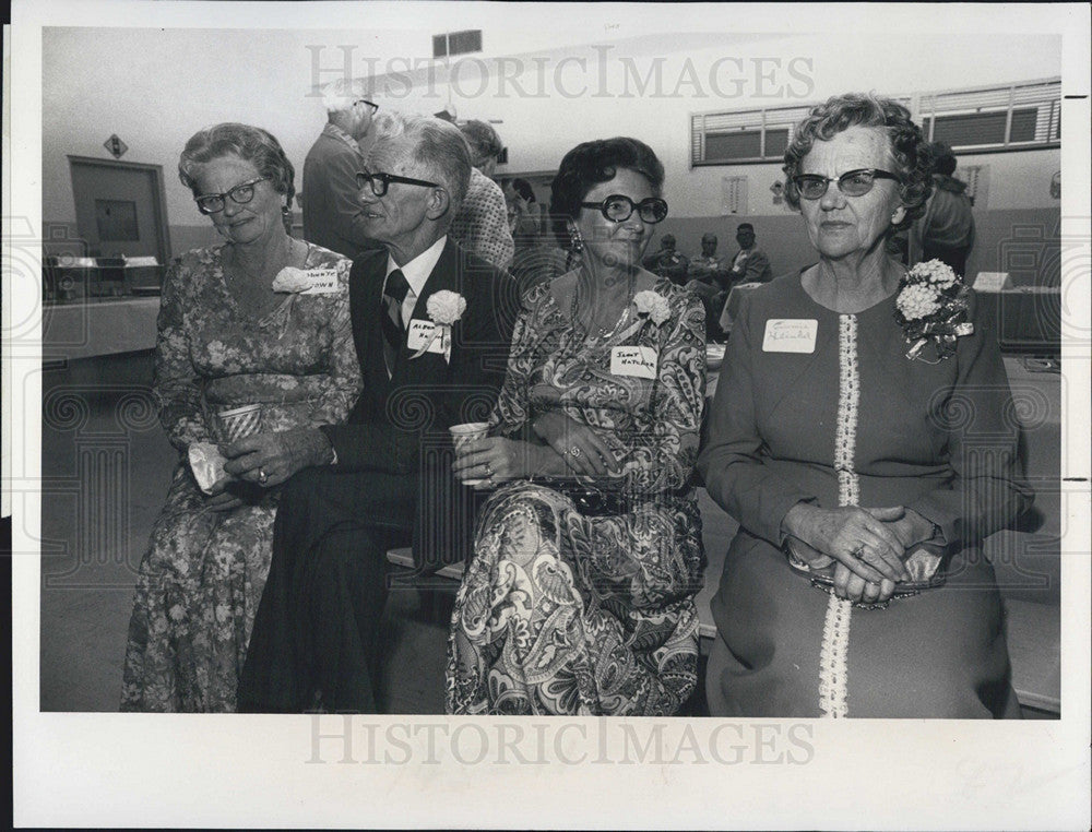 1978 Press Photo Hudson Founders Day Celebration,dignitaries - Historic Images