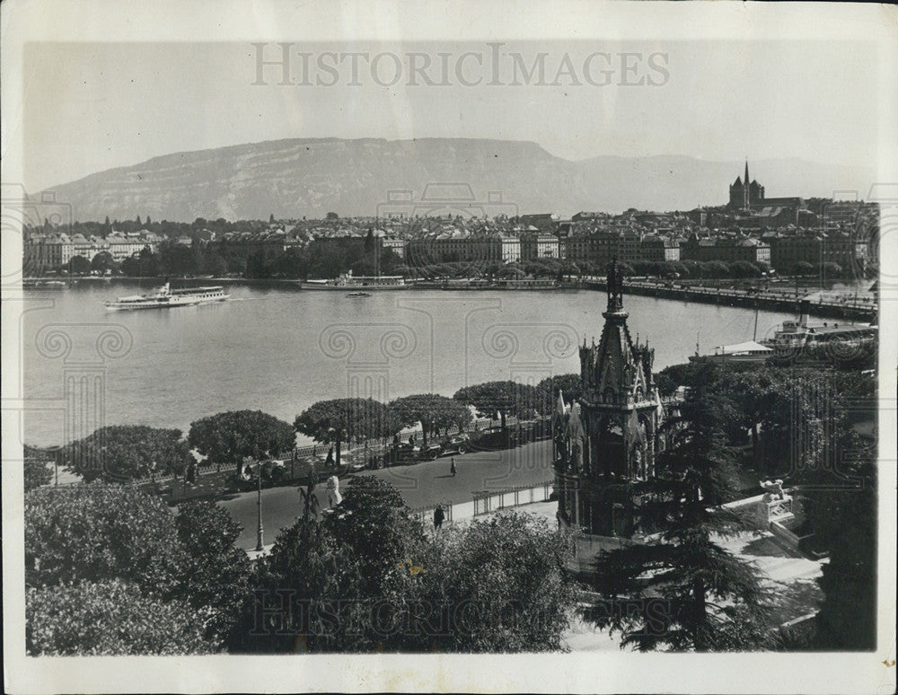 1932 Press Photo Geneva Switzerland  Site of Disarmament Conference - Historic Images