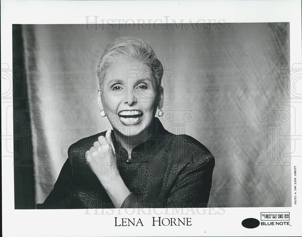 1998 Press Photo Lena Horne - Historic Images