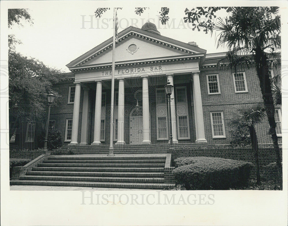 1984 Press Photo Home of Florida Bar in Tallahassee - Historic Images