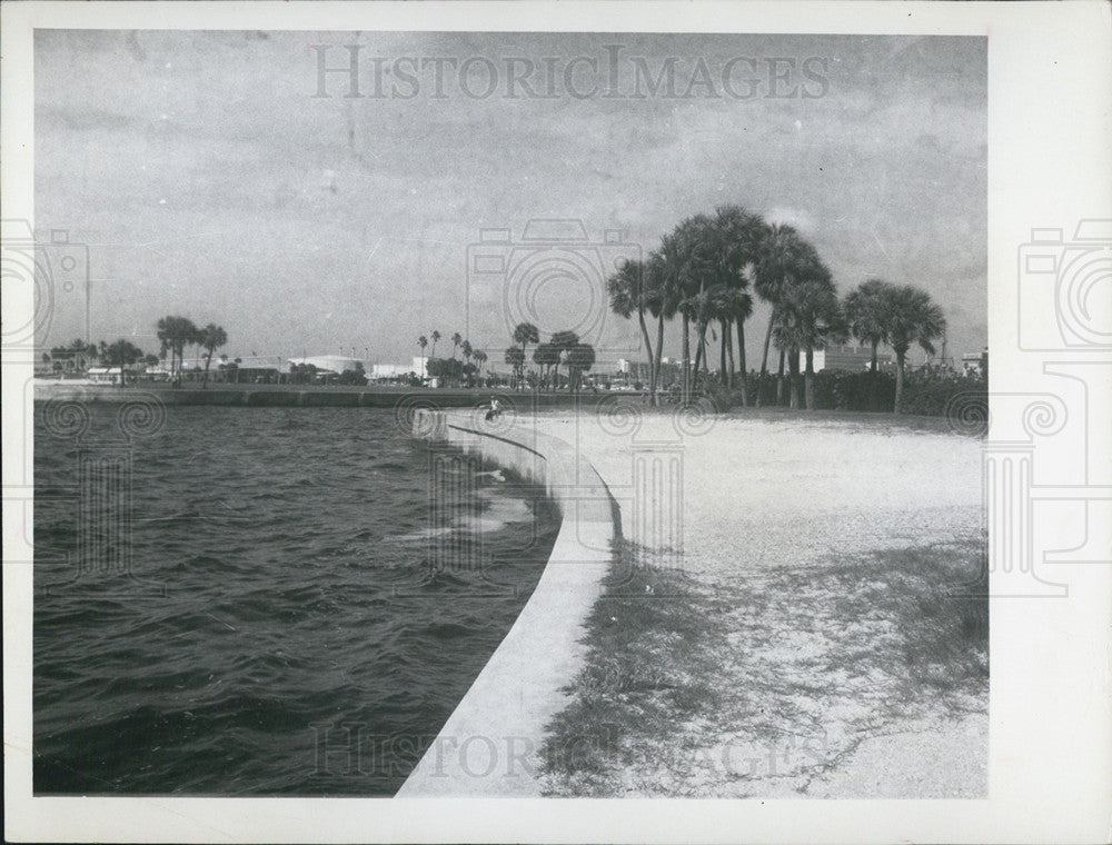 1968 Press Photo St. Petersburg&#39;s waterfront around Vinoy Park Hotel - Historic Images