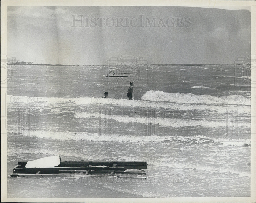 1966 Press Photo Hurricane Alma - Historic Images