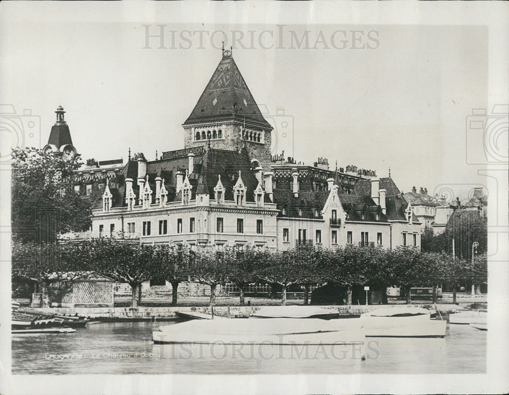 1932 Press Photo Europe&#39;s statesmen will meet in this Chateau - Historic Images