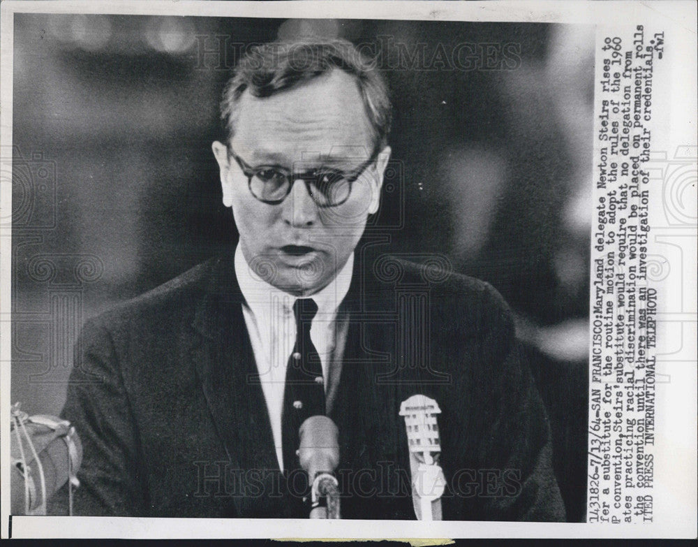 1964 Press Photo Republican Party GOP Convention - Historic Images