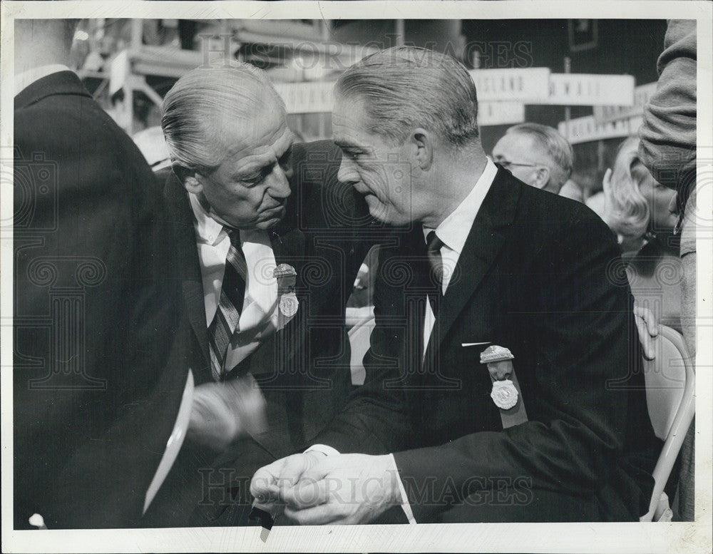 1964 Press Photo Republican Convention Illinois - Historic Images