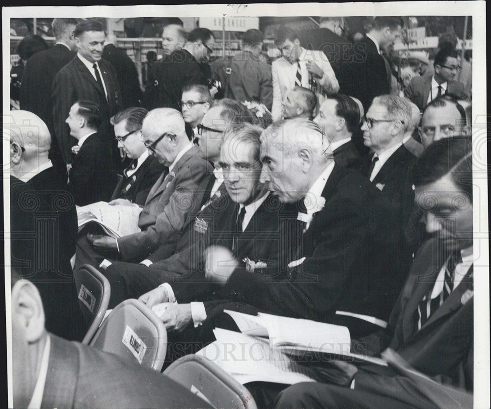 1964 Press Photo Republican Party San Fransisco GOP Convention - Historic Images