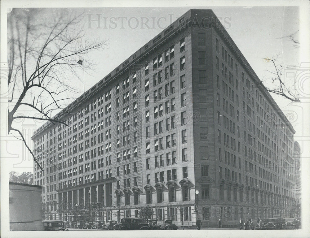 1932 Press Photo Veterans Administration building in Washington D.C. - Historic Images