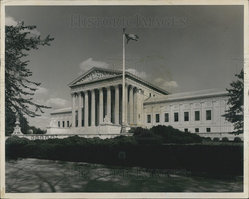 1967 Press Photo Supreme Court Building, Center Of Liberal Concern - Historic Images