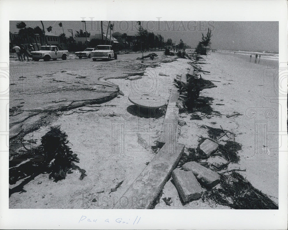 1972 Press Photo Aftermath of Hurricane Agnes - Historic Images