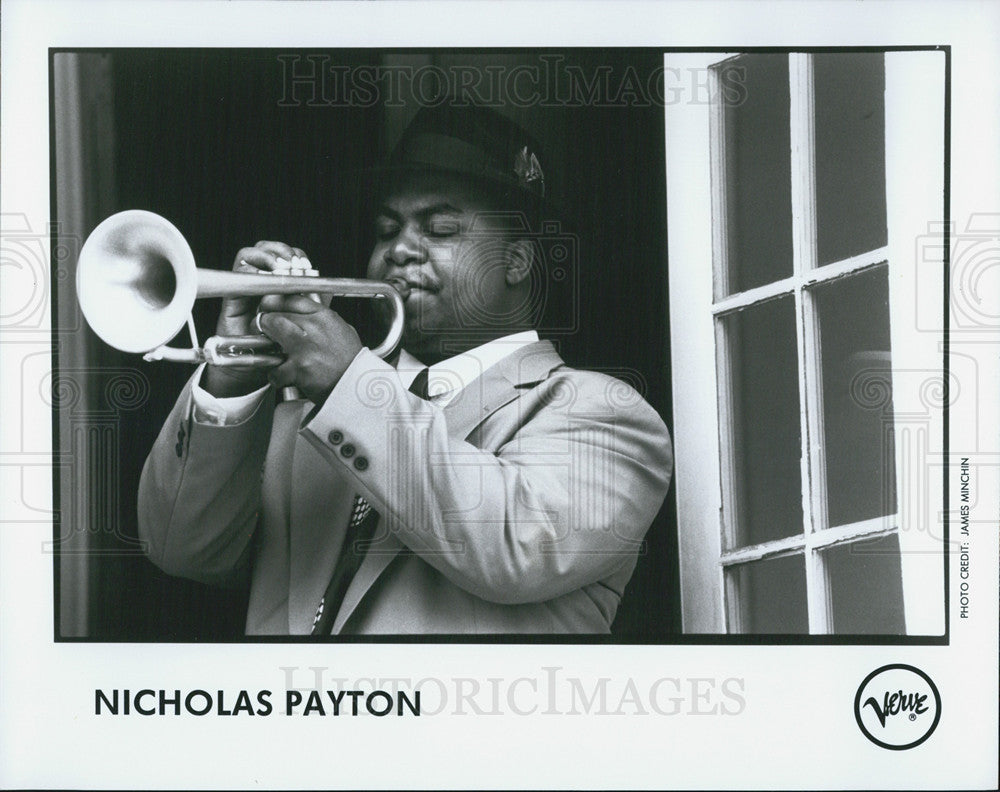 1935 Press Photo Nicholas Payton Trumpeter Jazz Performer - Historic Images