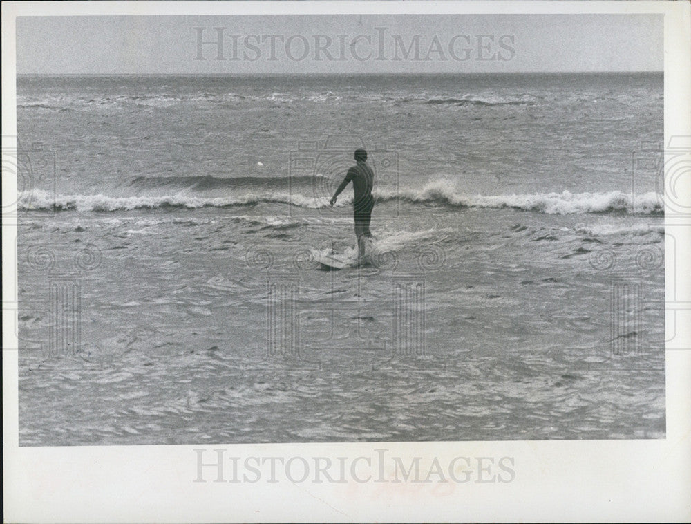 1968 Press Photo Hurricane Gladys suncoast - Historic Images