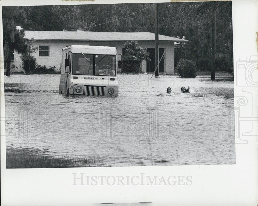 1972 Press Photo Flooding/Hurricane Agnes - Historic Images