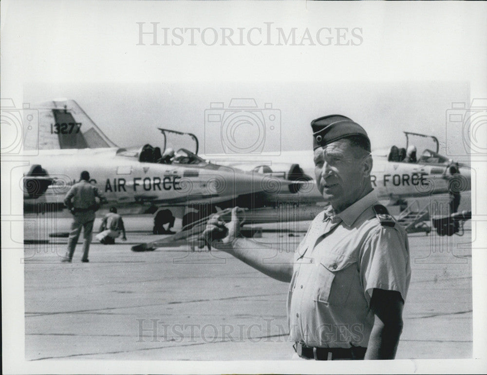 1965 Press Photo West German Air Force training in Arizona. - Historic Images