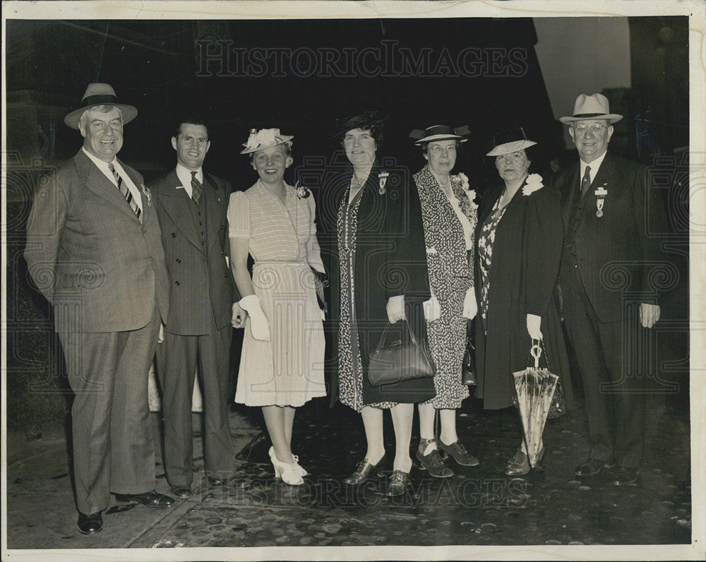 1940 Press Photo California delegates on their way to Republican Convention - Historic Images