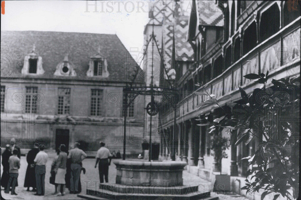 1961 Press Photo France Hotel Dieu - Historic Images