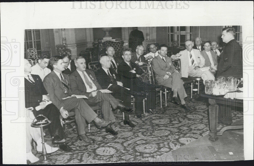 1940 Press Photo Resolutions Committee Republican National Convention - Historic Images