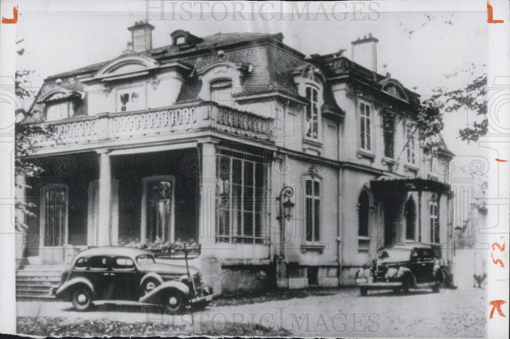 1955 Press Photo The Legation Building Bern, Switzerland - Historic Images