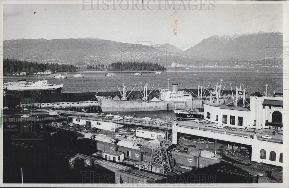 1966 Press Photo Vancouver Shipments Union Strike Maritime Employers Association - Historic Images