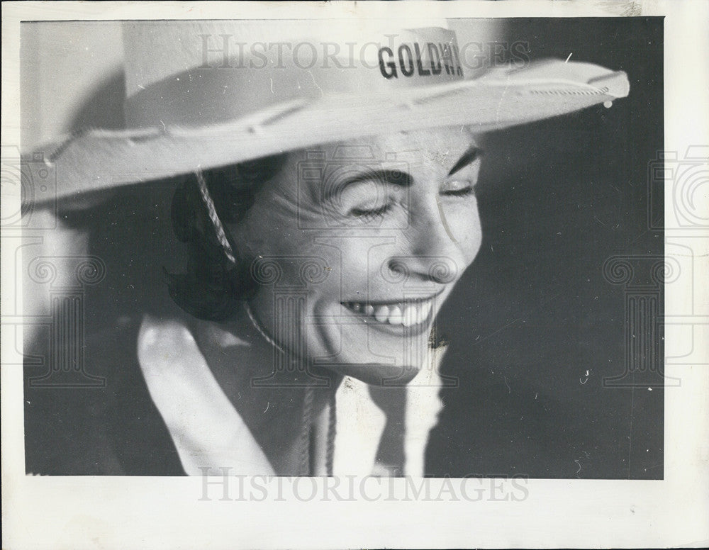 1964 Press Photo Happiness at the Republican Party GOP Convention - Historic Images