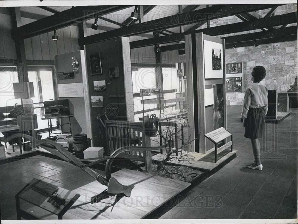 1969 Press Photo LBJ Ranch house on the LBJ State Park in Stonewall, TX - Historic Images