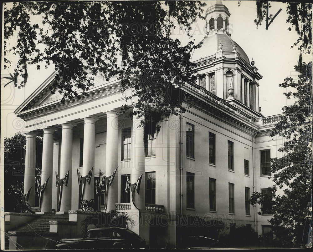 1945 Press Photo Florida Capital, Tallahassee - Historic Images