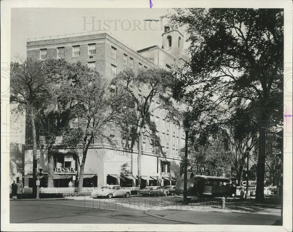 1962 Press Photo Orrington Hotel At 1710 Orrigton St Evanston IL - Historic Images