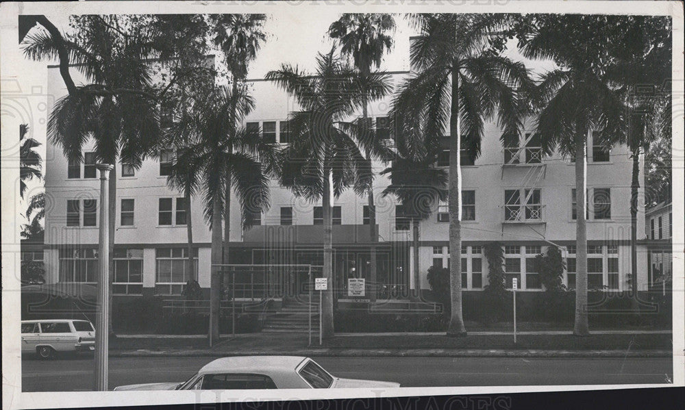 1966 Press Photo St. Petersburg Huntington Hotel - Historic Images