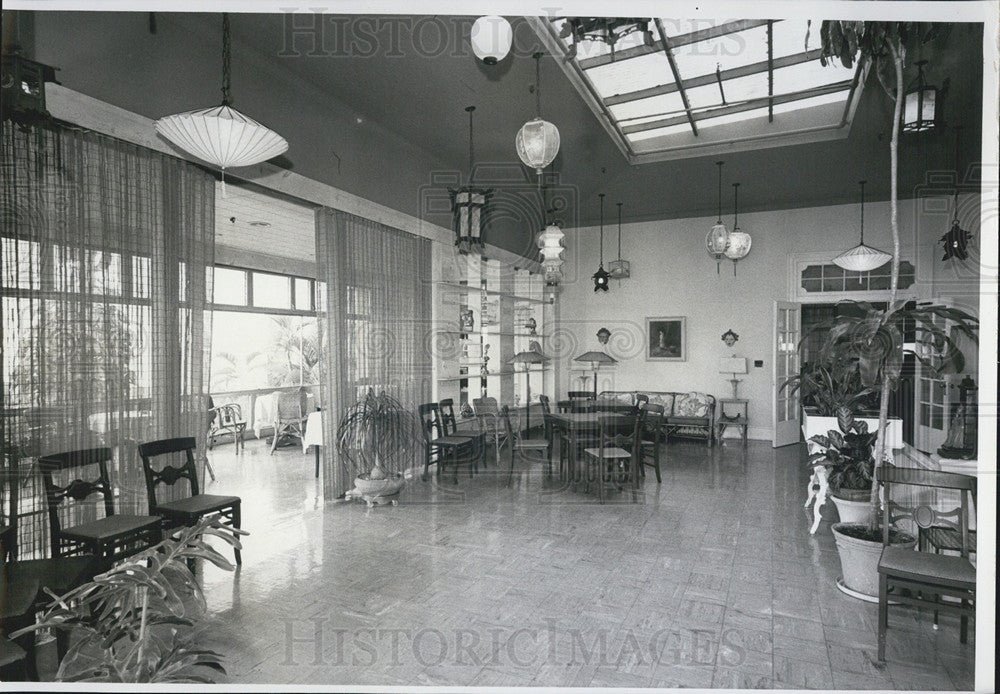 1965 Press Photo Interior St. Petersburg Huntington Hotel - Historic Images
