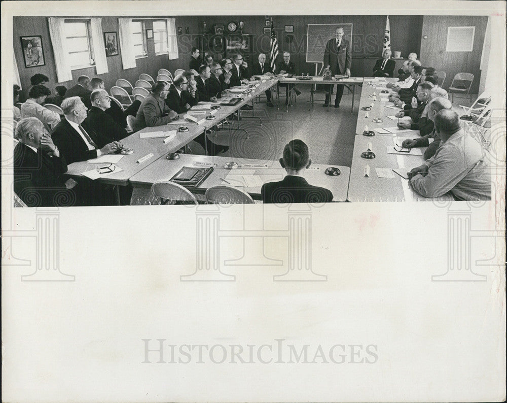 1966 Press Photo Al Lang Memorial In St Petersburg Scene Of Little League Admin - Historic Images