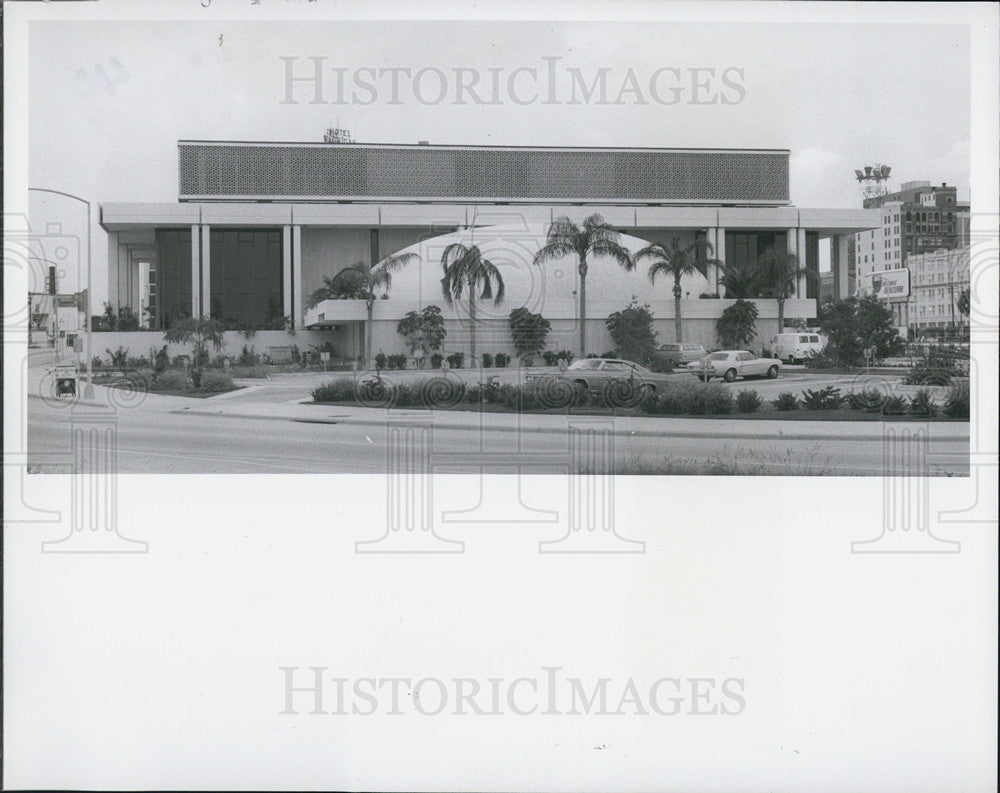 1968 Press Photo Tampa Public Library Building Florida - Historic Images