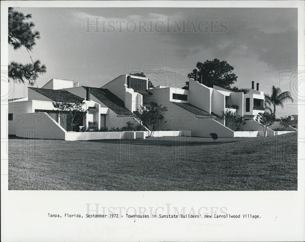 1972 Press Photo tampa carollwood village - Historic Images