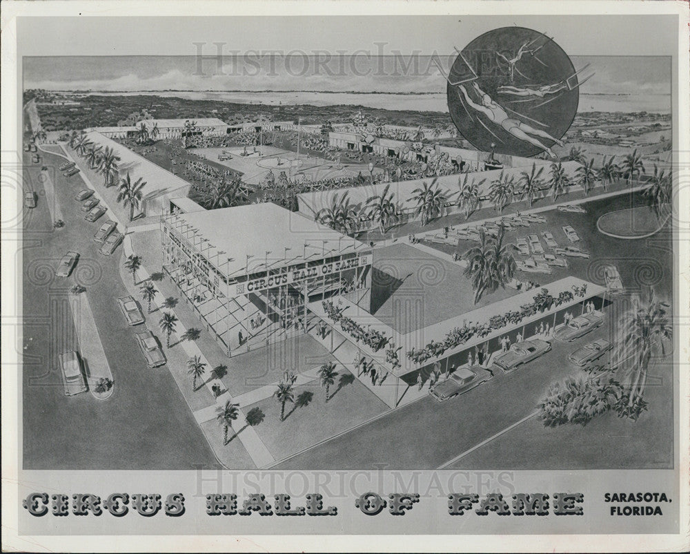 Press Photo Circus Hall of Fame - Historic Images