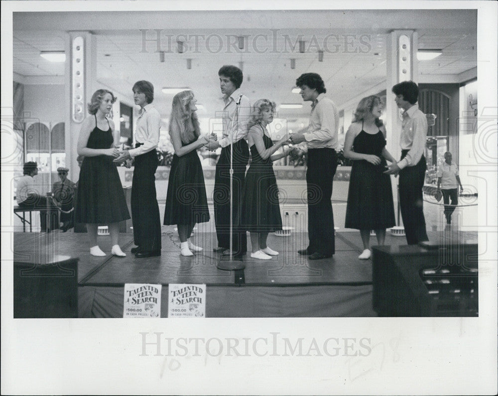 1979 Press Photo Talented Teen Search - Historic Images