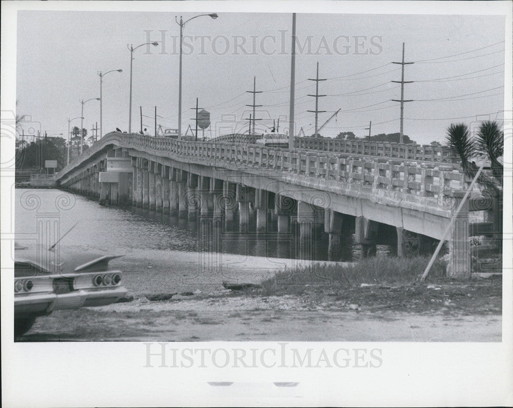 1968 Press Photo Tampa Bridge/Florida - Historic Images