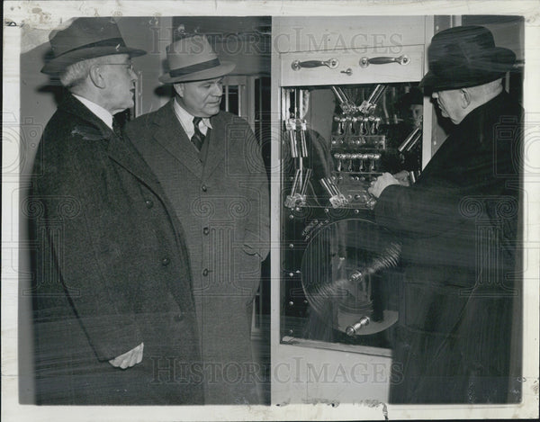 Mayor Benjamin F. Stapleton/Jail Lock/W. E. Guthner/A. Hanebuth 1940 ...