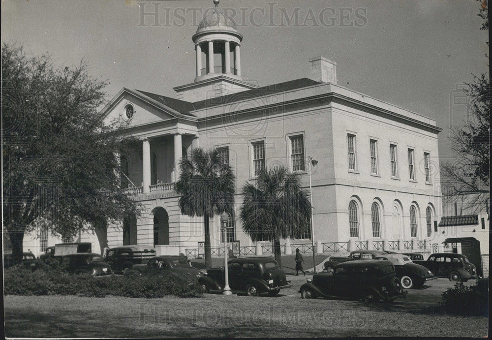 1941 Press Photo Federal Building Tallahassee Florida - Historic Images