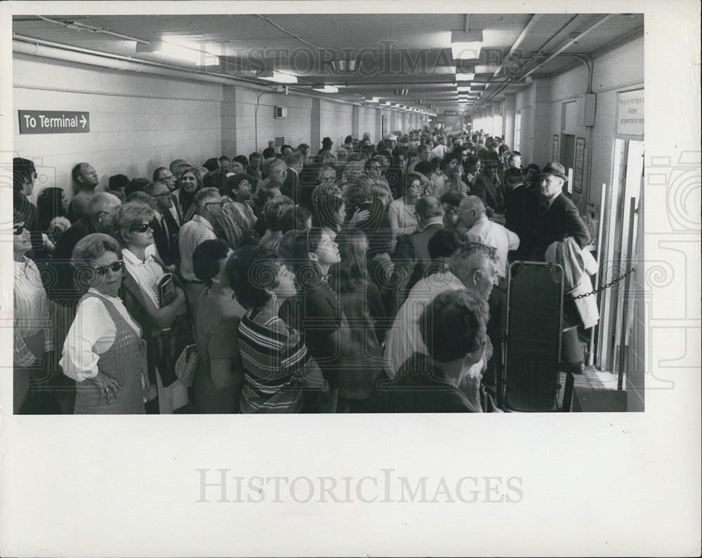 1970 Press Photo Tampa International Airport - Historic Images