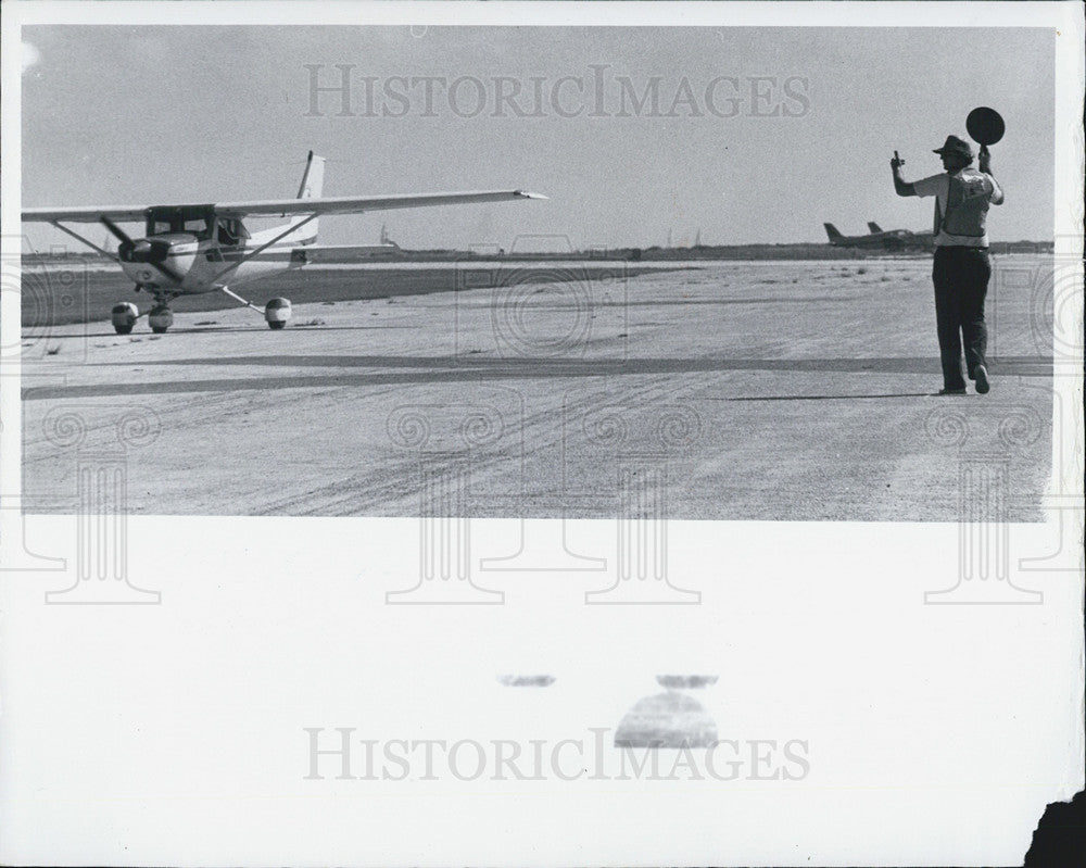 1980 Press Photo Airport - Historic Images